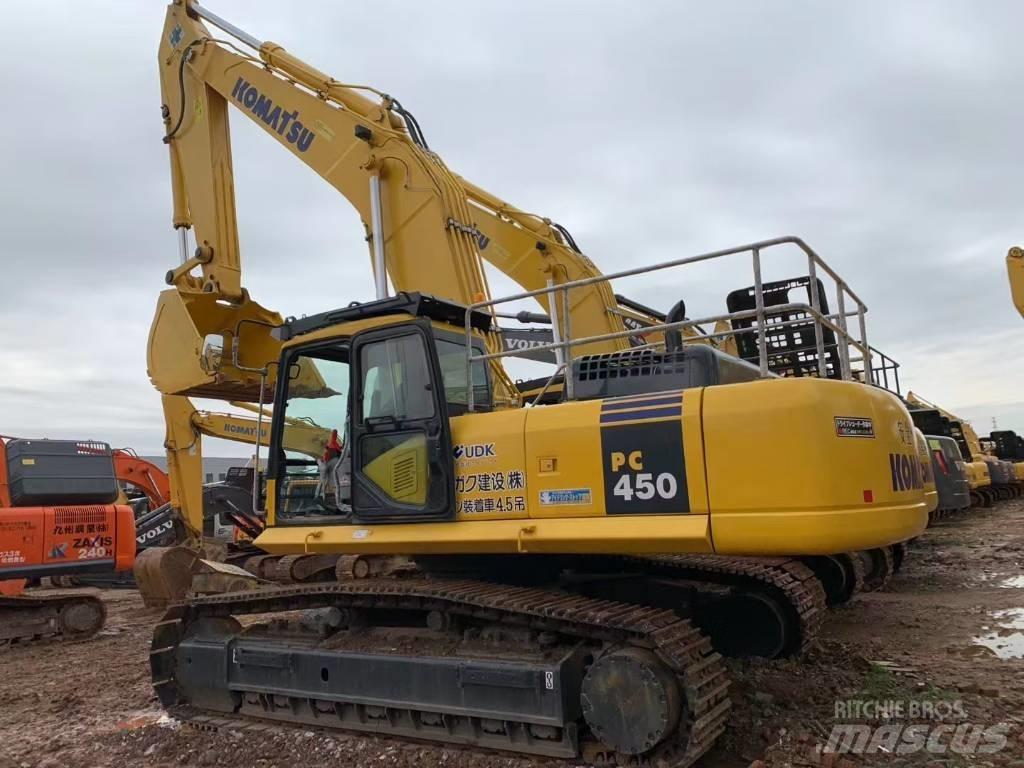 Komatsu 450-7 Pásová rýpadla