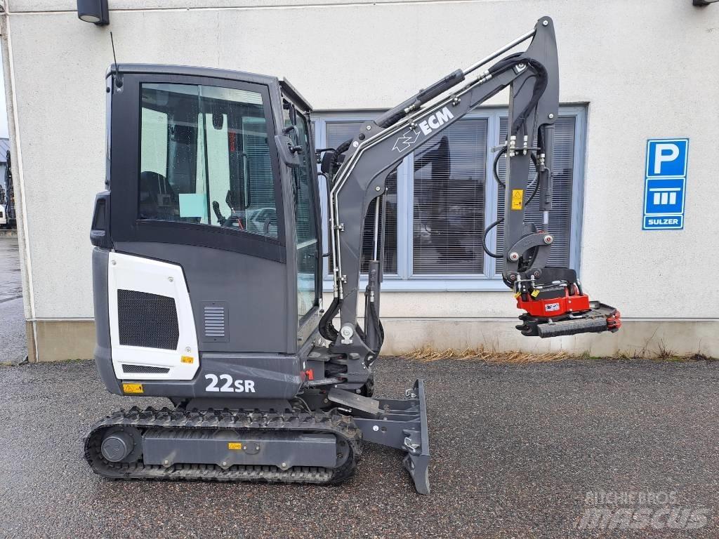 ECM 22 SR Mini rýpadla < 7t