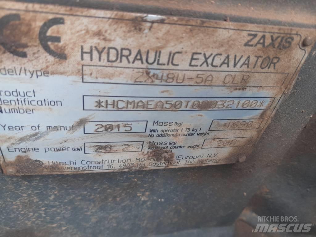Hitachi ZX 40 Mini rýpadla < 7t