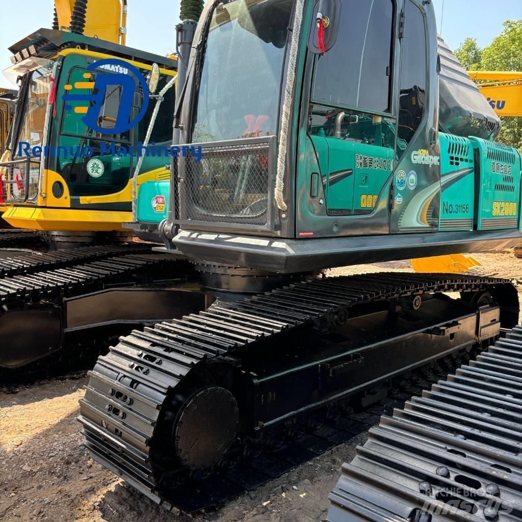 Kobelco SK 200 Pásová rýpadla
