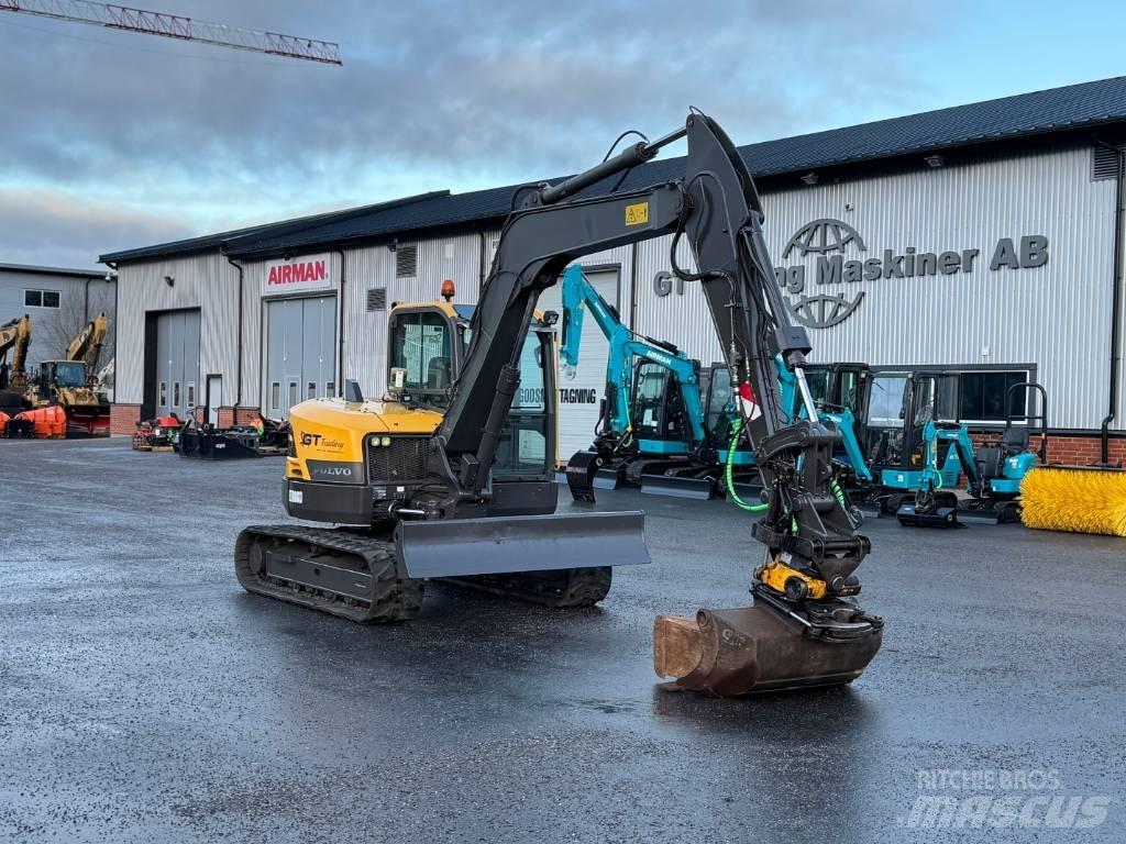 Volvo ECR 88 D Midi rýpadla 7t - 12t