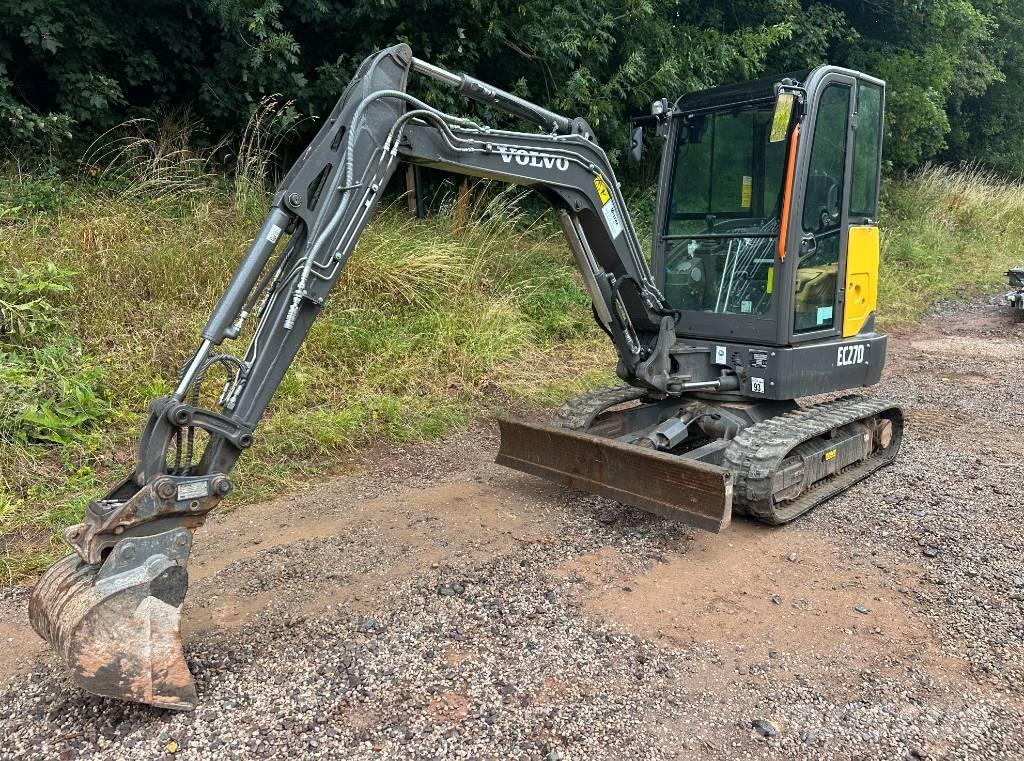 Volvo EC 27 D Mini rýpadla < 7t