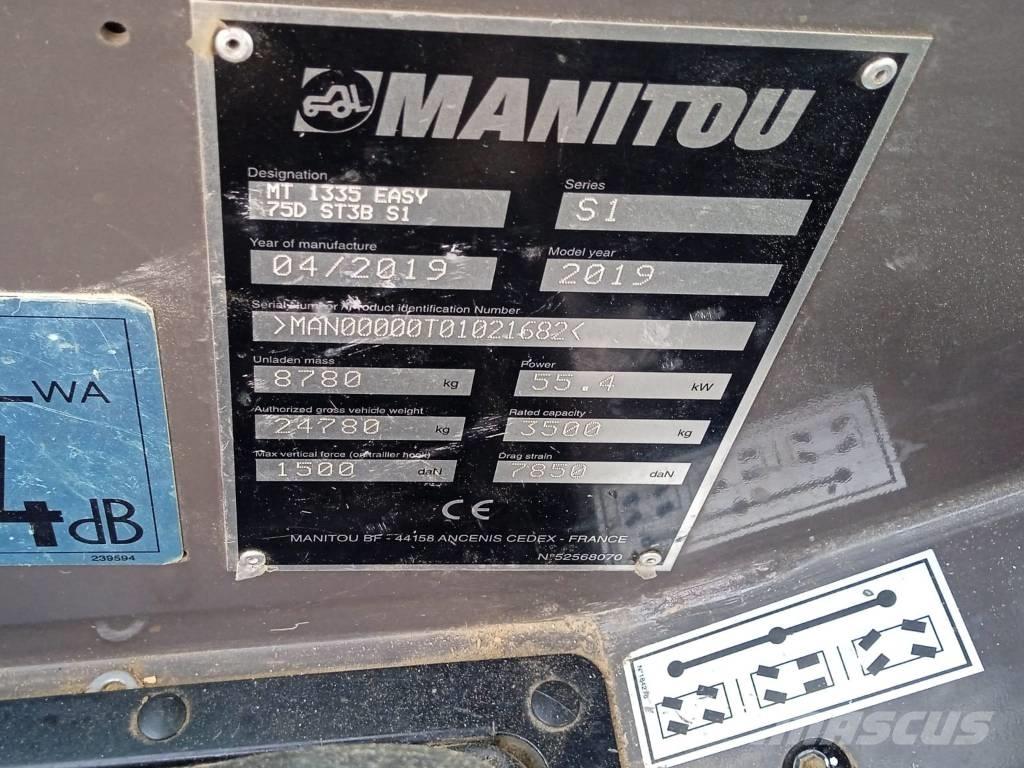 Manitou MT 1335 Teleskopické manipulátory