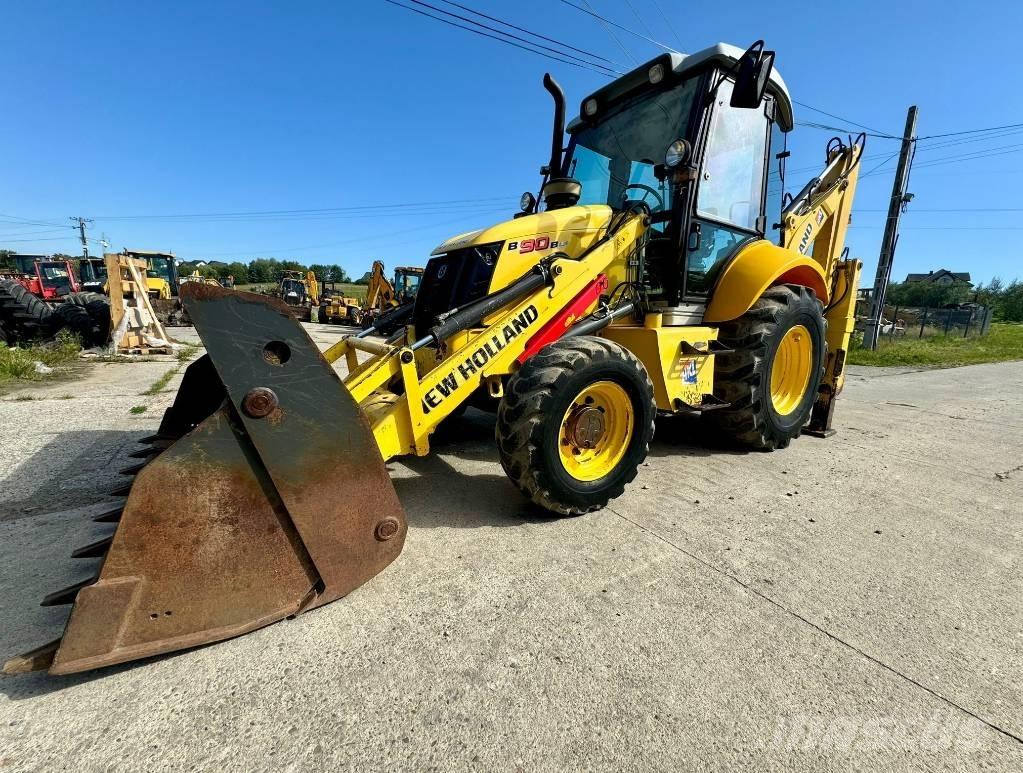 New Holland B 90 B Rýpadlo-nakladače