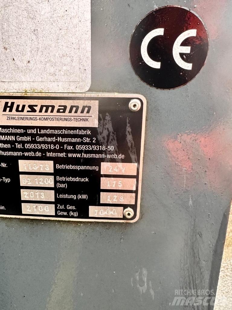 Husmann BZ1200 Štípačky a řezačky dřeva