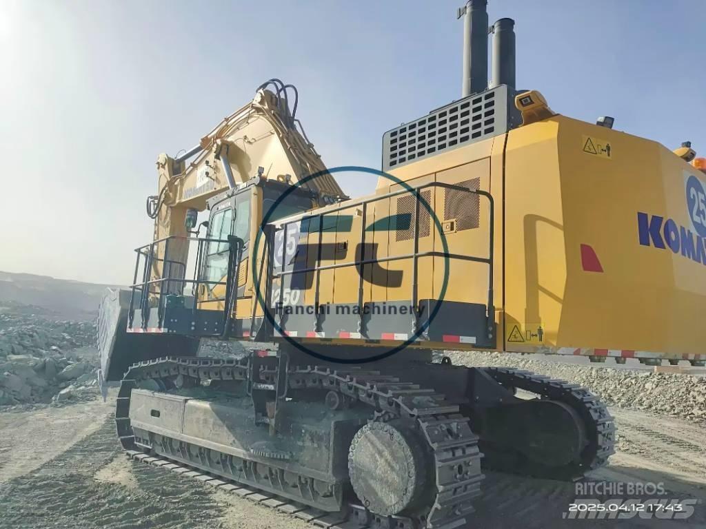 Komatsu PC 1250 Pásová rýpadla