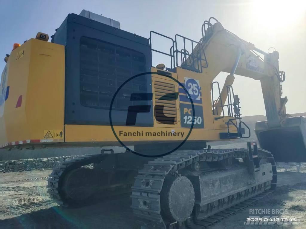 Komatsu PC 1250 Pásová rýpadla