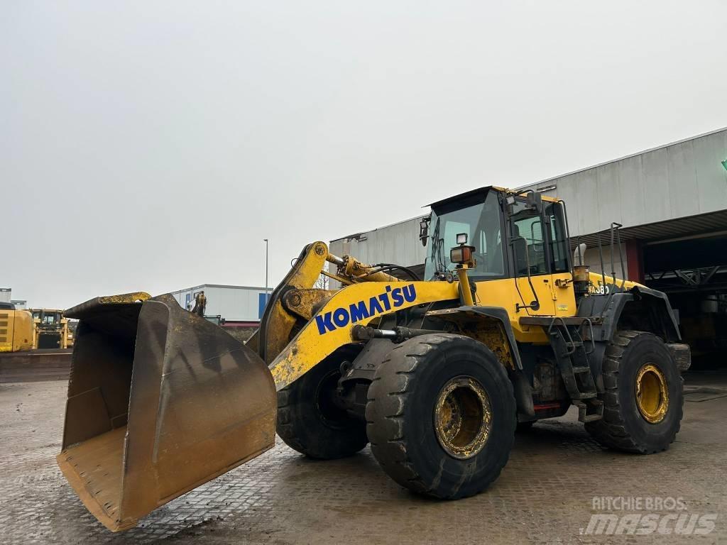 Komatsu WA 380-6 Kolové nakladače