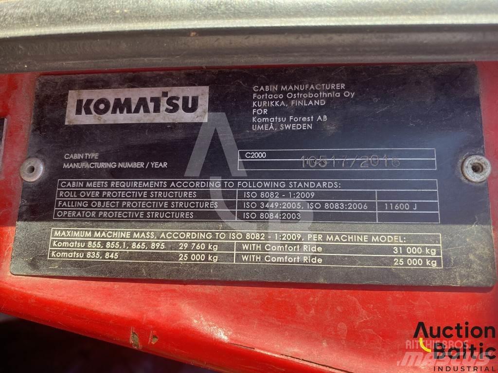 Komatsu 895 Vyvážecí traktory