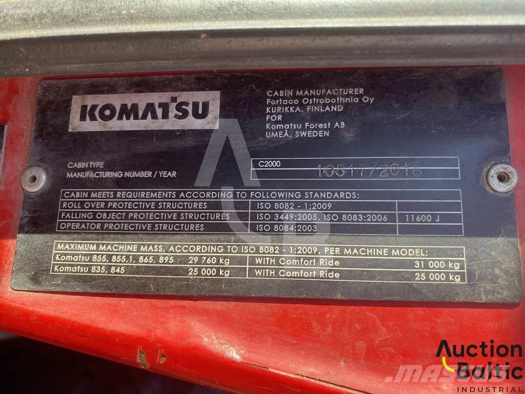 Komatsu 895 Vyvážecí traktory