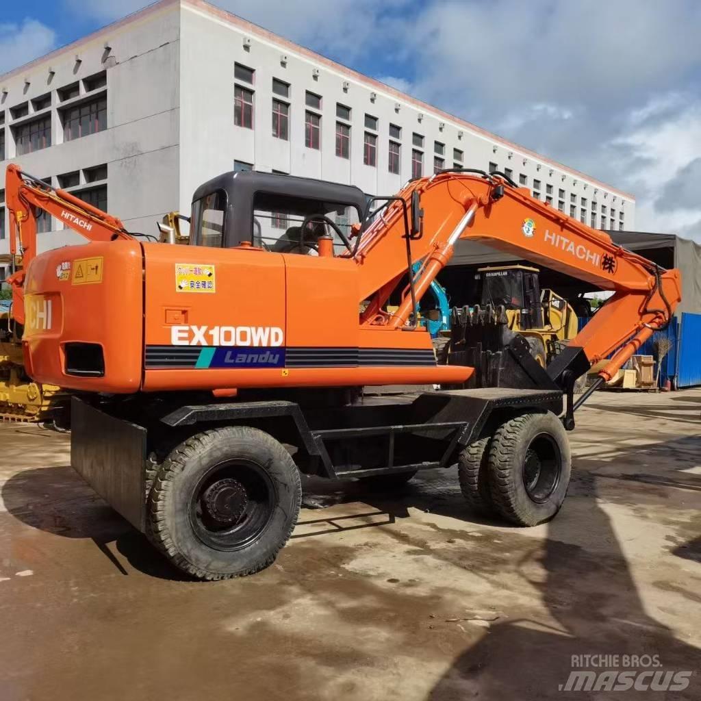 Hitachi EX 100 W D Kolová rýpadla
