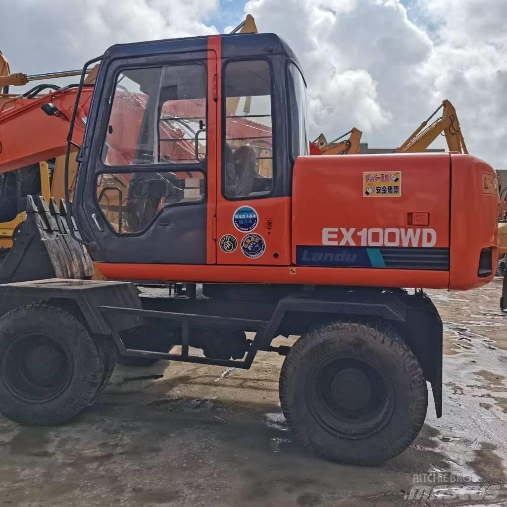 Hitachi EX 100 W D Kolová rýpadla
