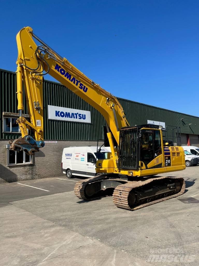 Komatsu PC210LC-11E0 Pásová rýpadla