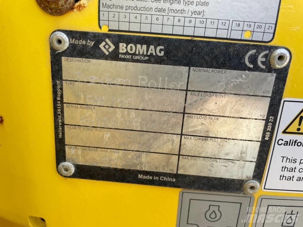 Bomag BW 120 AD-5 Tandemové válce
