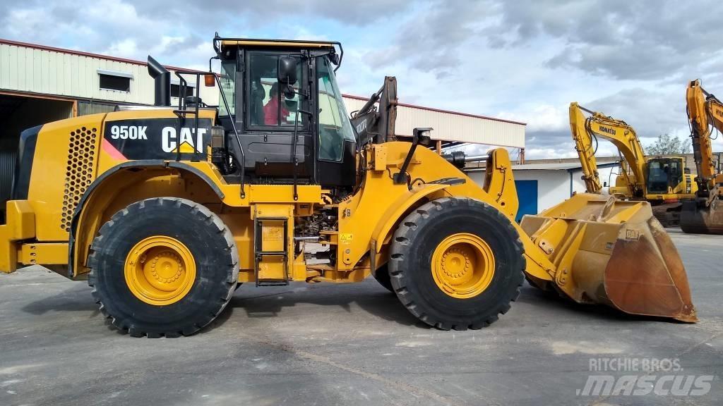 CAT 950K Kolové nakladače