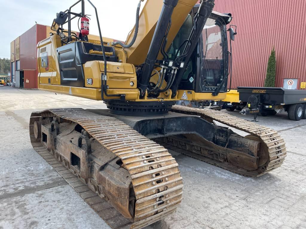 CAT 340 Pásová rýpadla