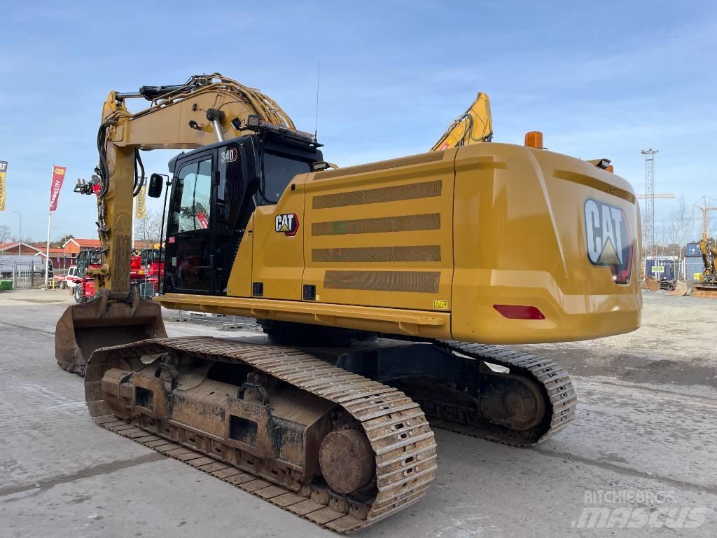 CAT 340 Pásová rýpadla