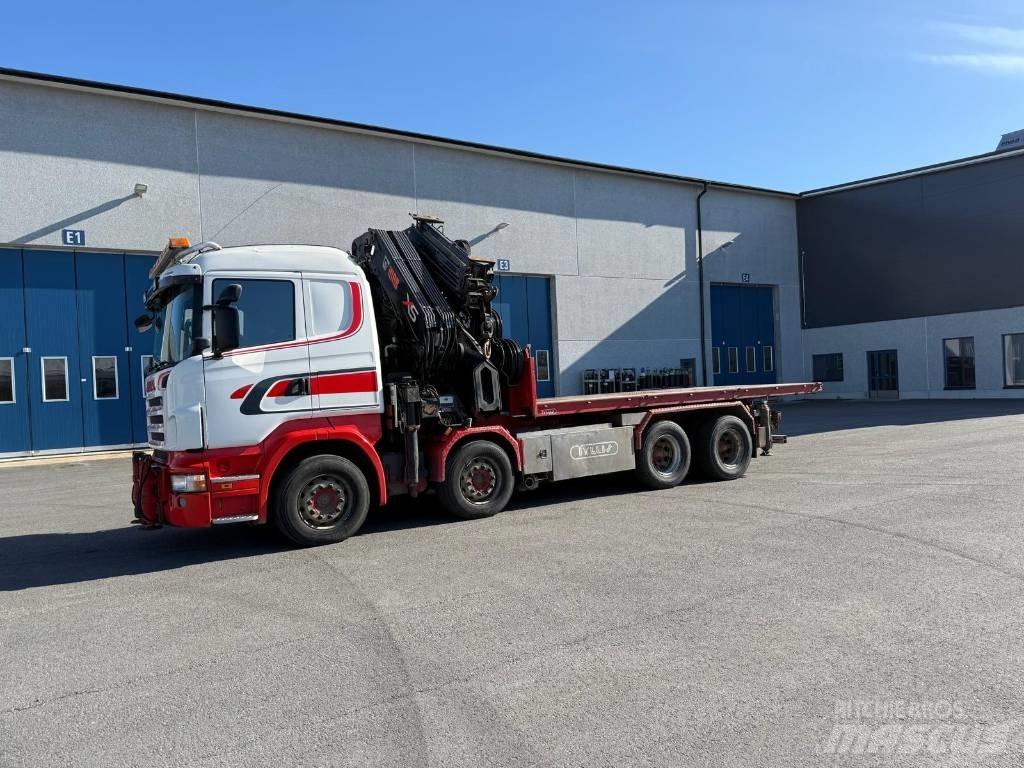 Scania R 480 Autojeřáby, hydraulické ruky