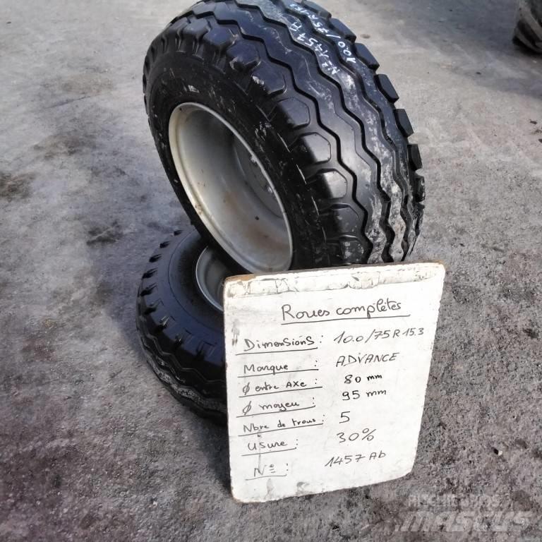Advance 10.0/75R15.3 Pneumatiky, kola a ráfky