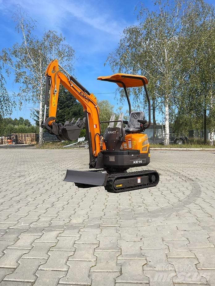Kraft KE16 Mini rýpadla < 7t