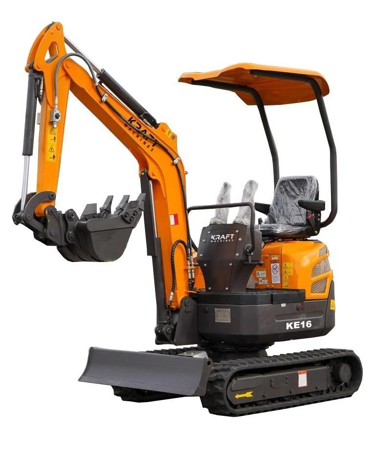 Kraft KE16 Mini rýpadla < 7t