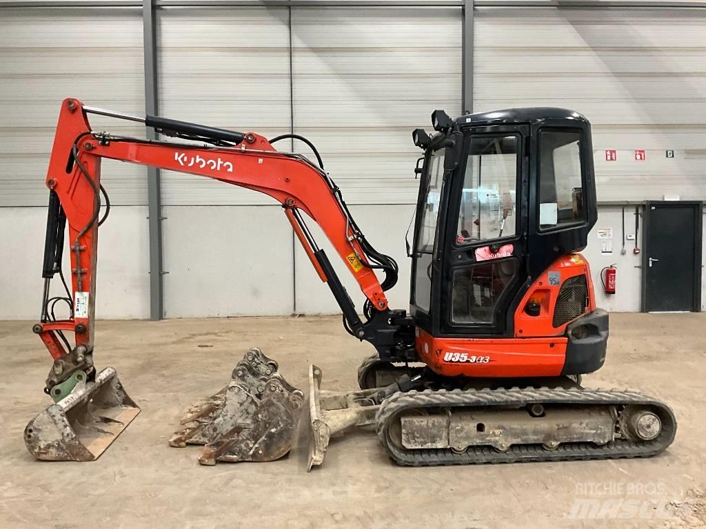 Kubota U 35-3 A 3 Mini rýpadla < 7t