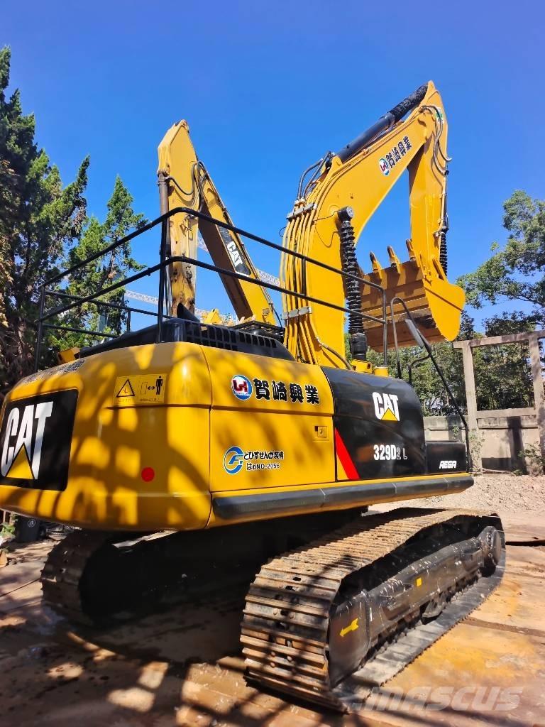 CAT 329D2L Pásová rýpadla