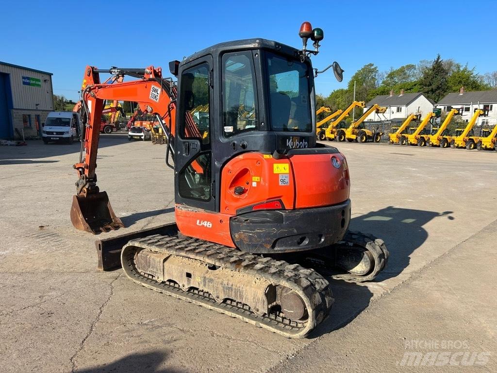 Kubota U48-4 Mini rýpadla < 7t