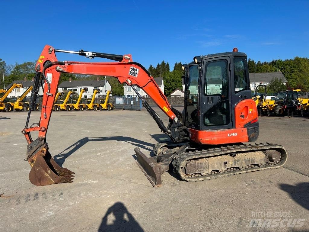 Kubota U48-4 Mini rýpadla < 7t