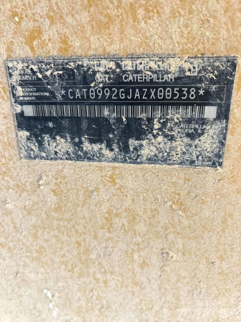 CAT 992 G Kolové nakladače