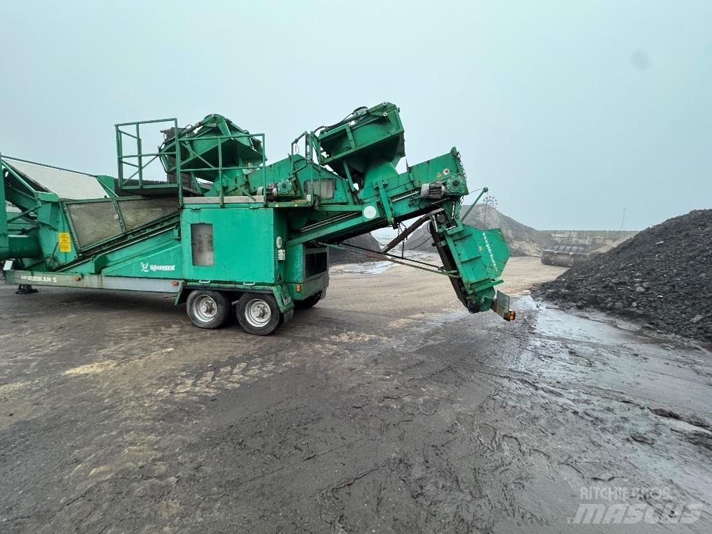 Komptech Hurrikan s Třídící zařízení