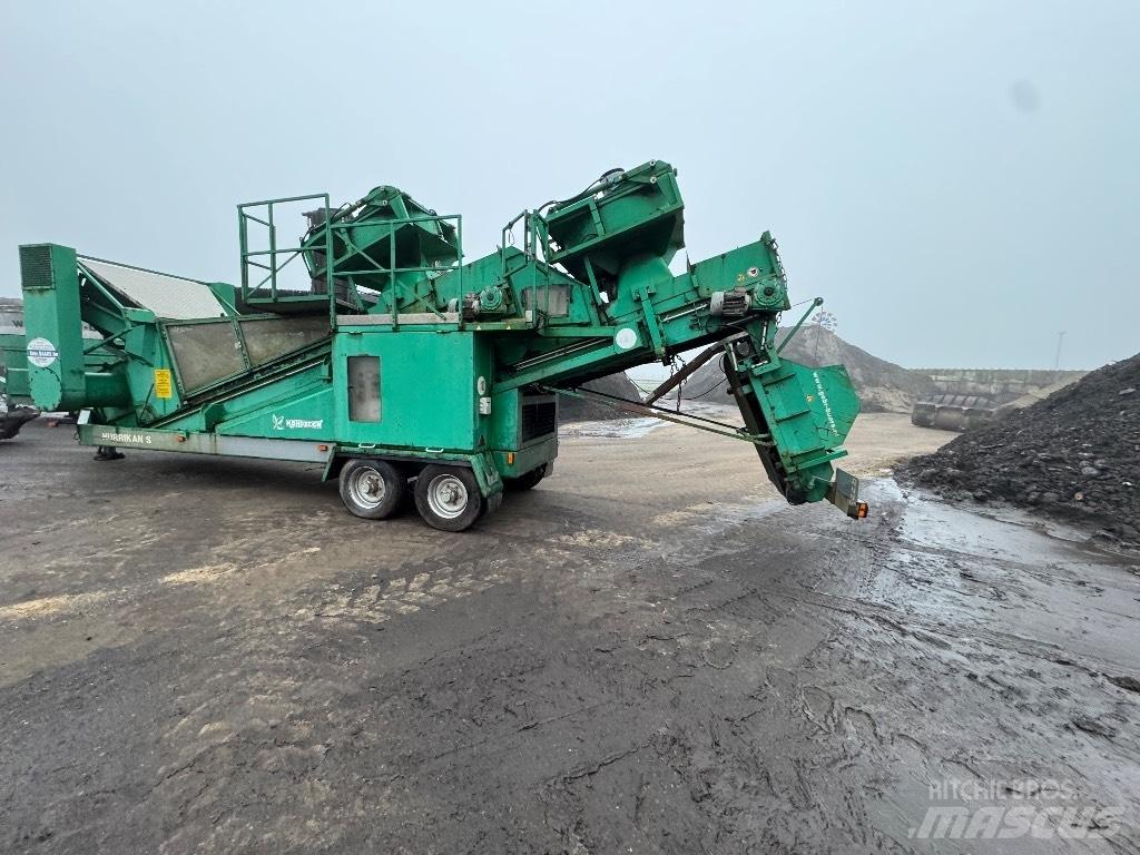 Komptech Hurrikan s Třídící zařízení