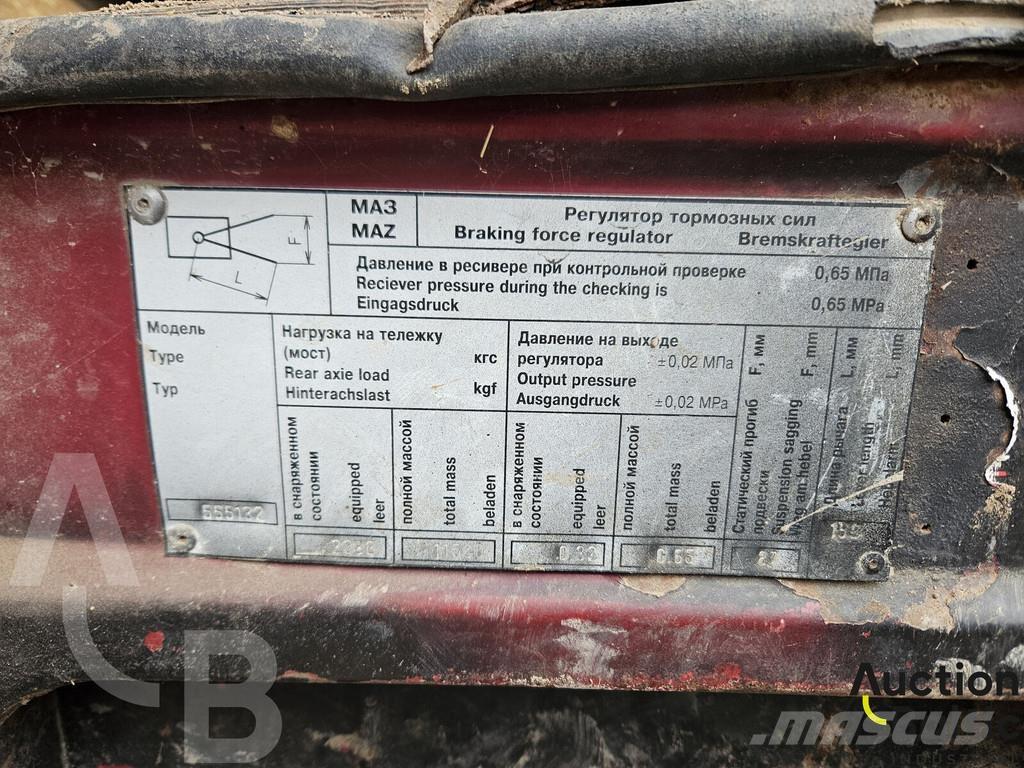 MAZ 555132 Sklápěče