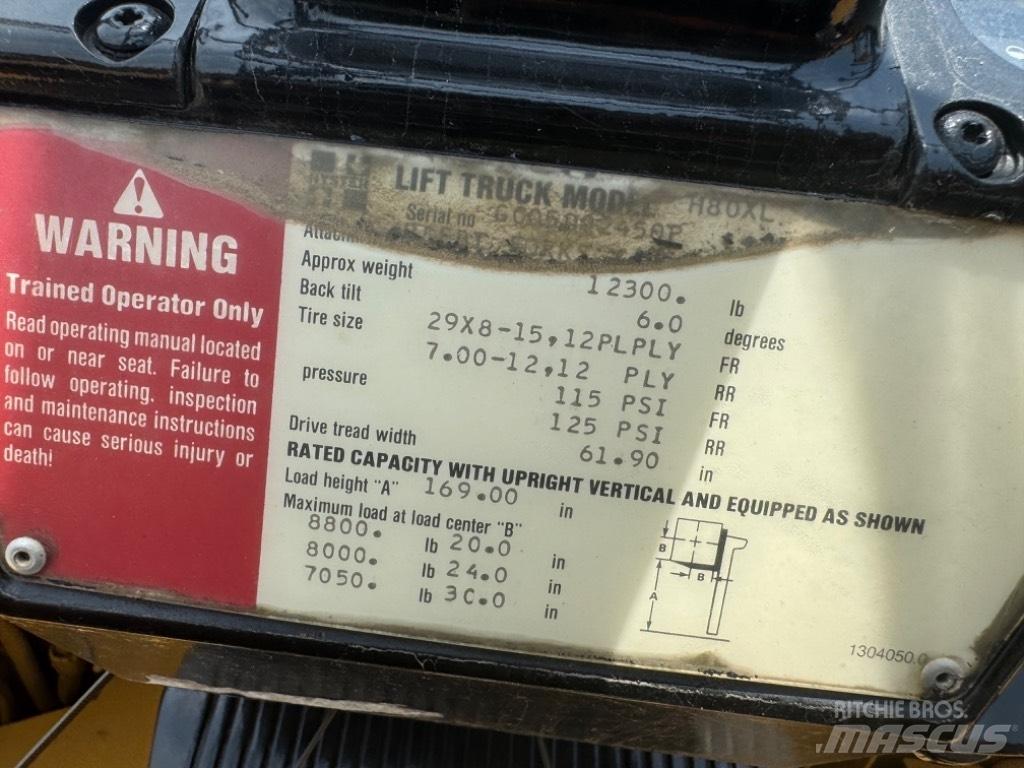 Hyster H 80 XL Další