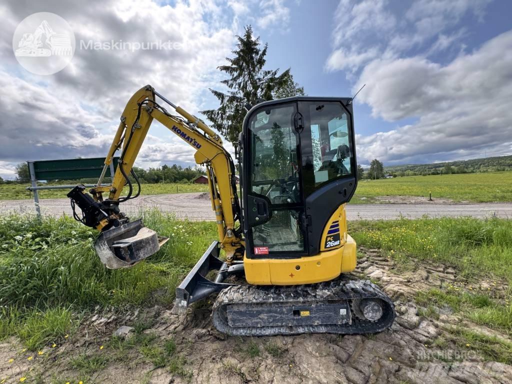 Komatsu PC 26 MR Mini rýpadla < 7t