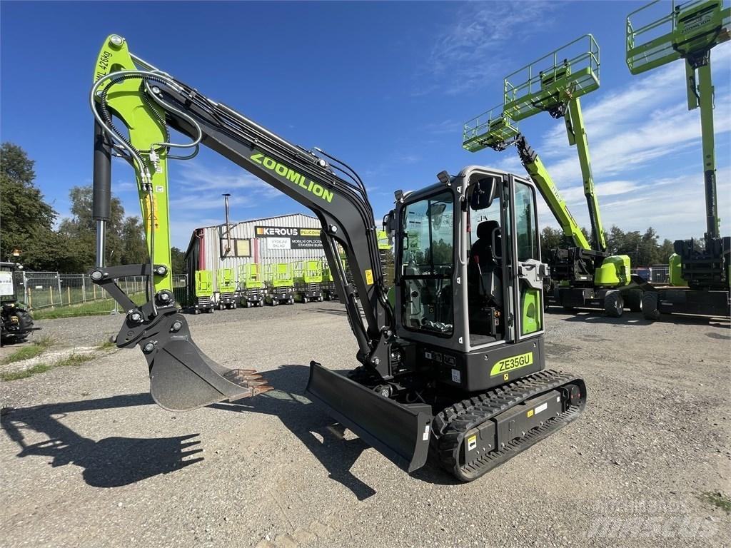Zoomlion ZE35GU Mini rýpadla < 7t