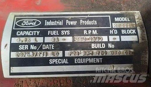 Ford 2722E Převodovky