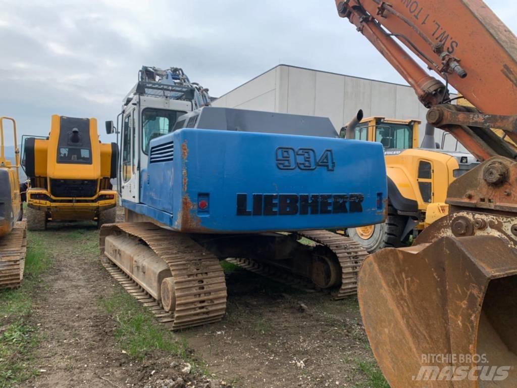 Liebherr R934BHD Pásová rýpadla
