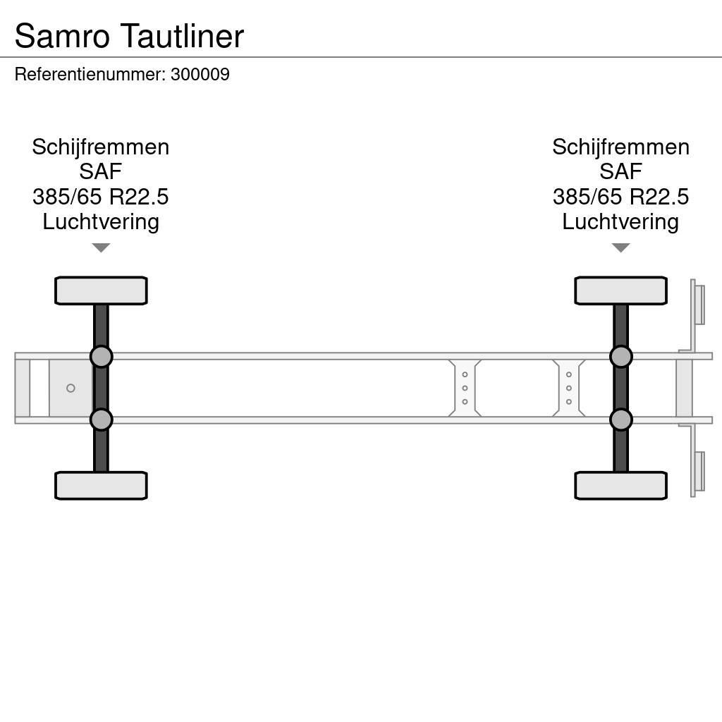 Samro Tautliner Plachtové návěsy