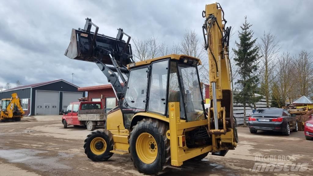 CAT 428 C Turbo Rýpadlo-nakladače