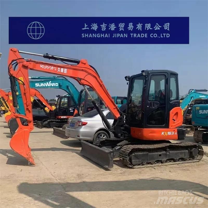 Kubota KX 163-5 Pásová rýpadla