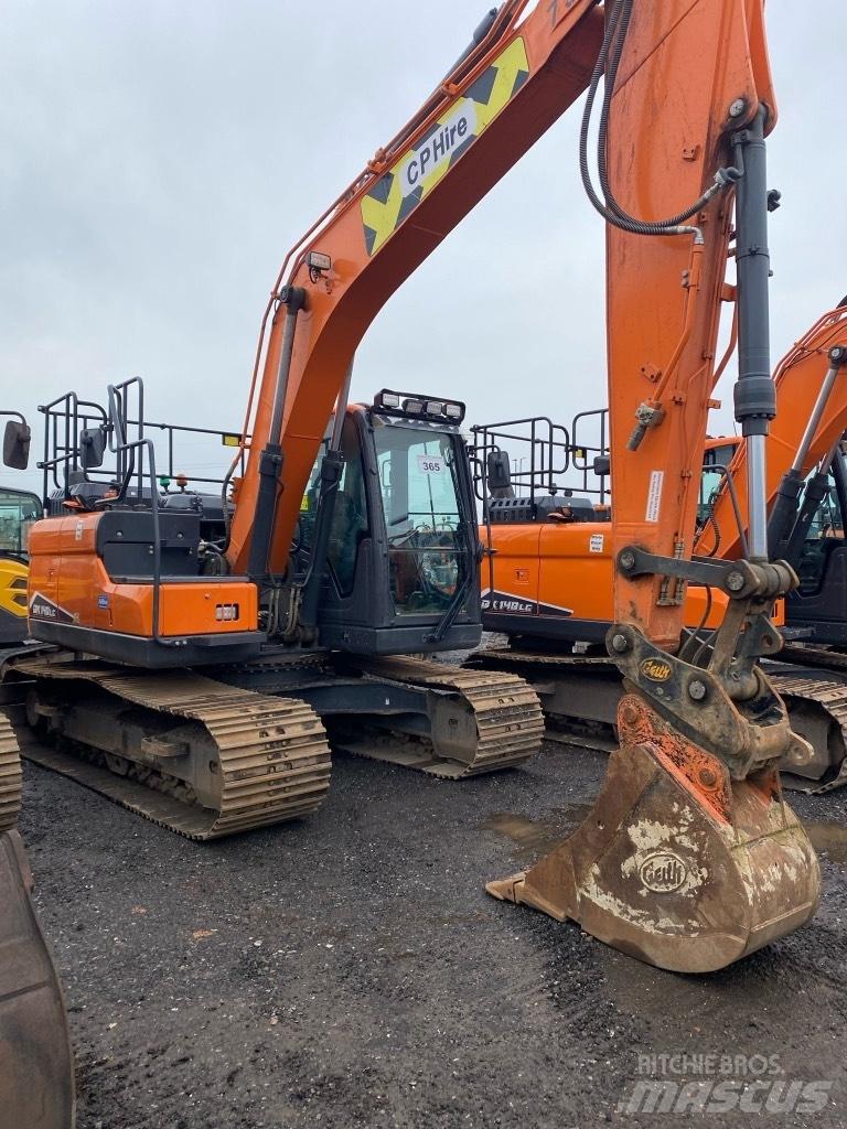 Doosan DX 140 LC Pásová rýpadla