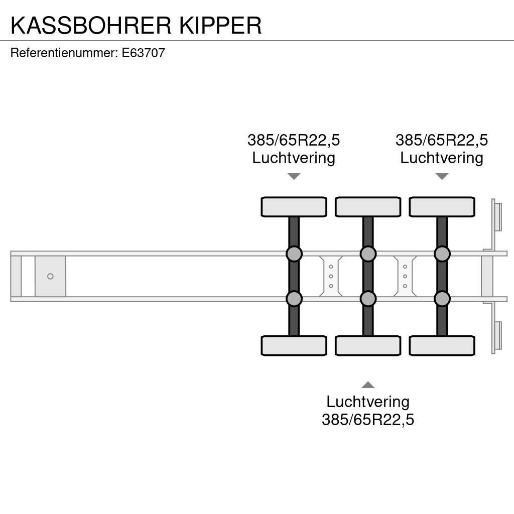 Kässbohrer KIPPER Sklápěcí návěsy