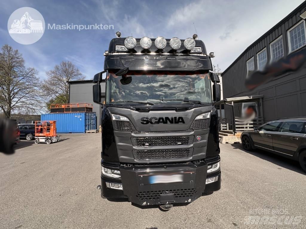 Scania R 500 Autojeřáby, hydraulické ruky