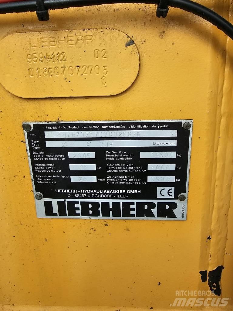 Liebherr A 309 Kolová rýpadla
