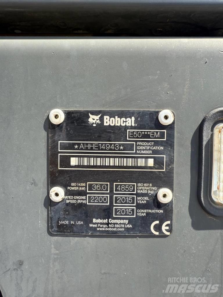Bobcat E 50 EM Mini rýpadla < 7t