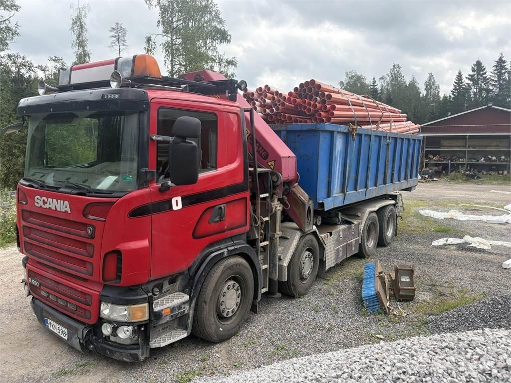 Scania R500 Autojeřáby, hydraulické ruky