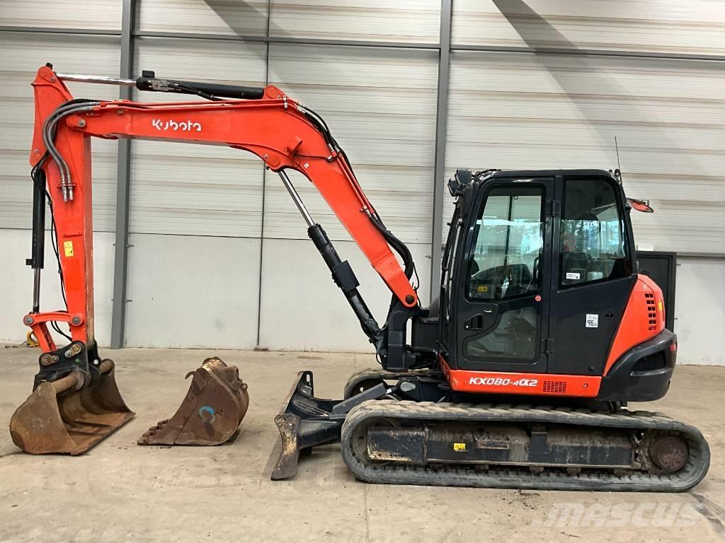Kubota KX 080-4 A 2 Midi rýpadla 7t - 12t