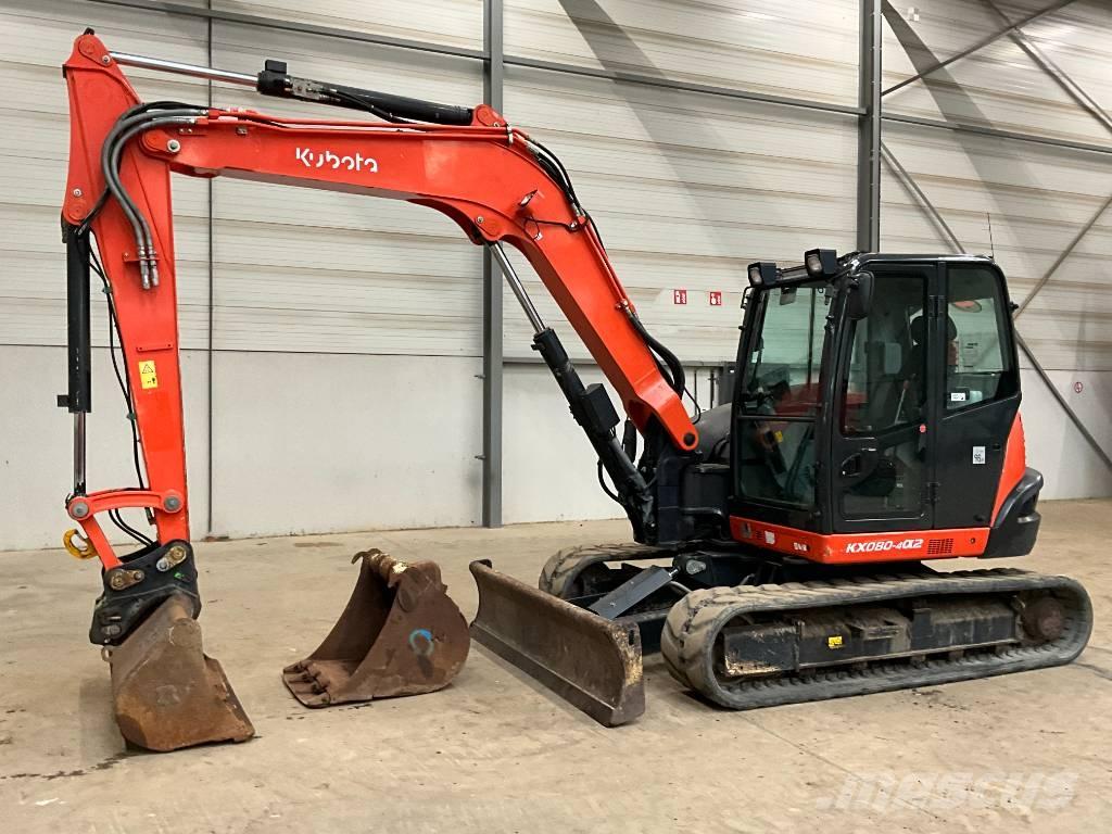 Kubota KX 080-4 A 2 Midi rýpadla 7t - 12t