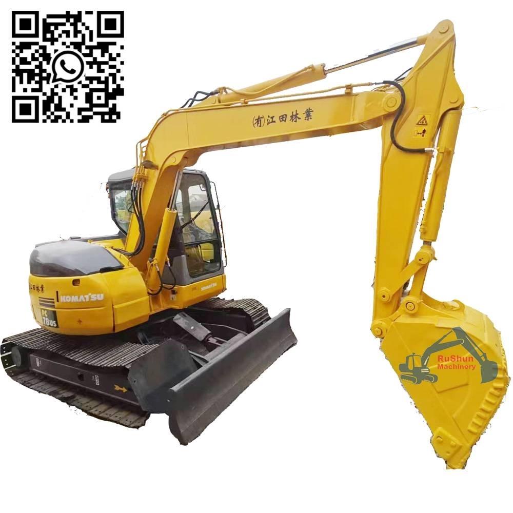 Komatsu PC78US Mini rýpadla < 7t